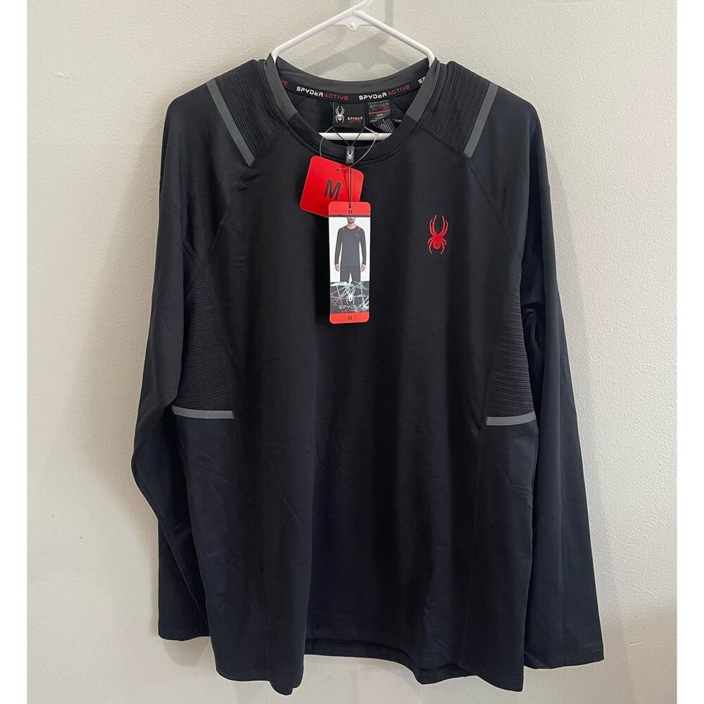 NWT Men's Medium Spyder Activewear Long Sleeve Tee